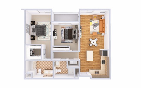 Van Gogh Floor Plan at Discovery West, Washington, 98029